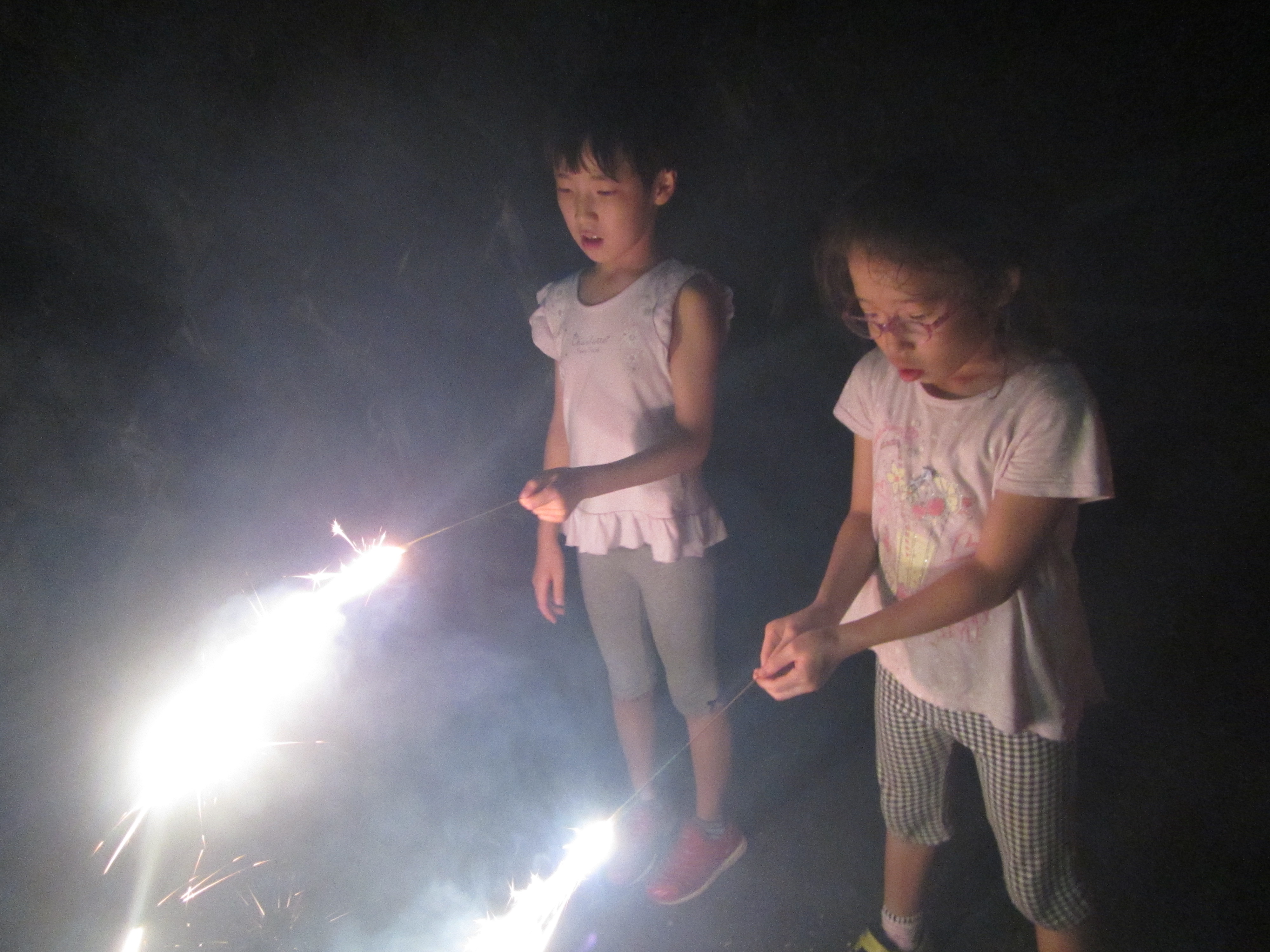 夏合宿　１日目の最後は花火。