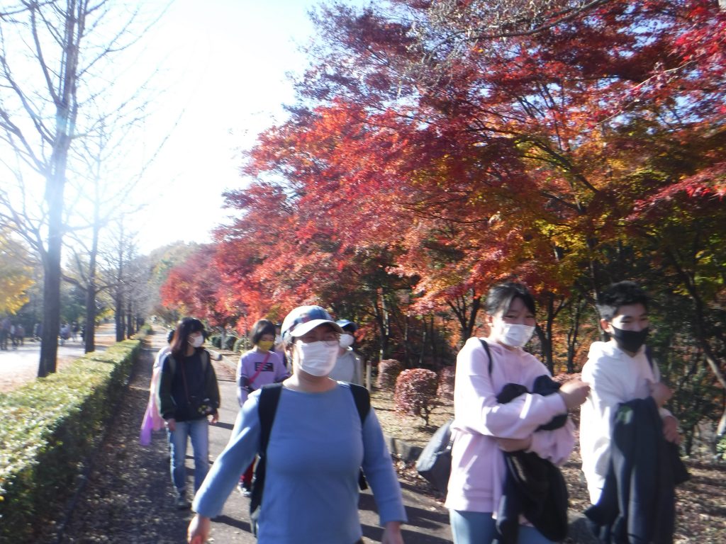 秩父ミューズパーク　ミューズパークはとても長い。さあ、歩こう！！