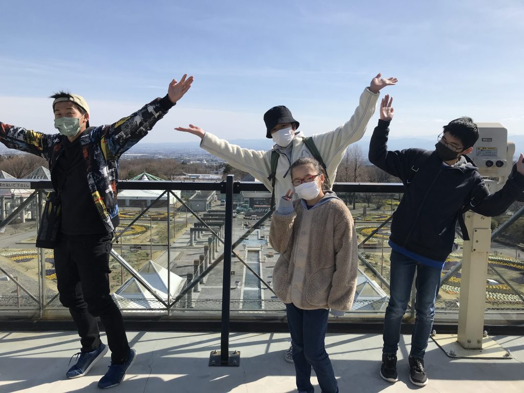 ぐんまフラワーパーク　赤城山の空気は気持ちいいです。