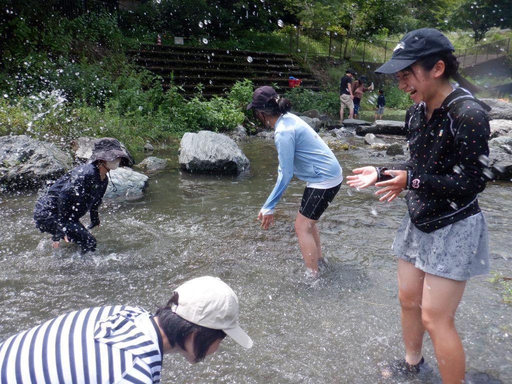 夏の思い出　今年も暑い、川遊び最高！！