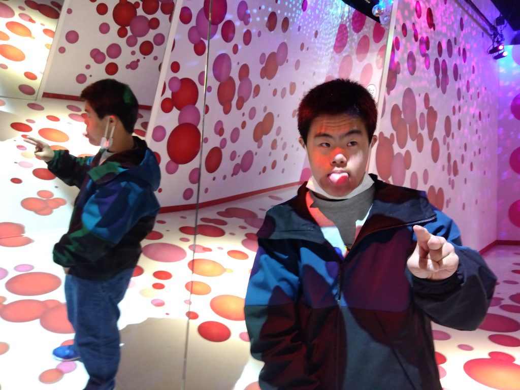 めんたいパーク　富岡のめんたいパーク、楽しい仕掛けがたくさんありました。