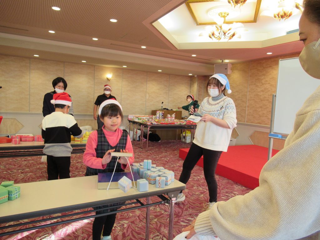 クリスマス会　親子でゲーム