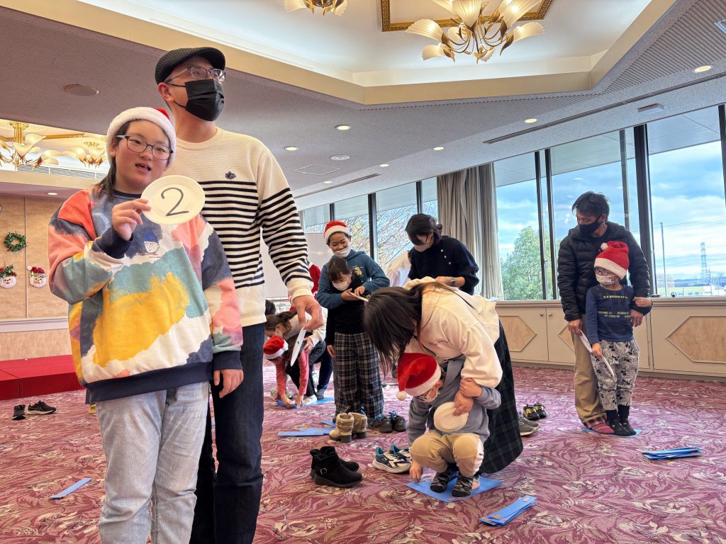 クリスマス会　親子でゲーム